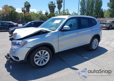 2016 BMW X3 xDrive28I from USA, damaged, VIN 5UXWX9C59G0D89539